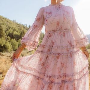NWT Ivy City Co Geneva Dress in Mauve, Size 1X